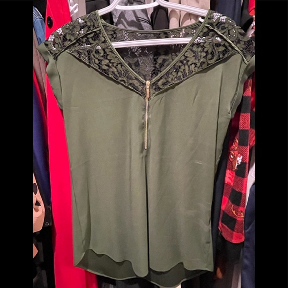 Green Express blouse - Picture 1 of 2